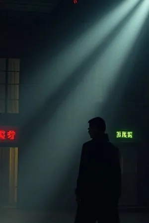 铁轨上的月光公路题材封面，夜间铁轨延伸